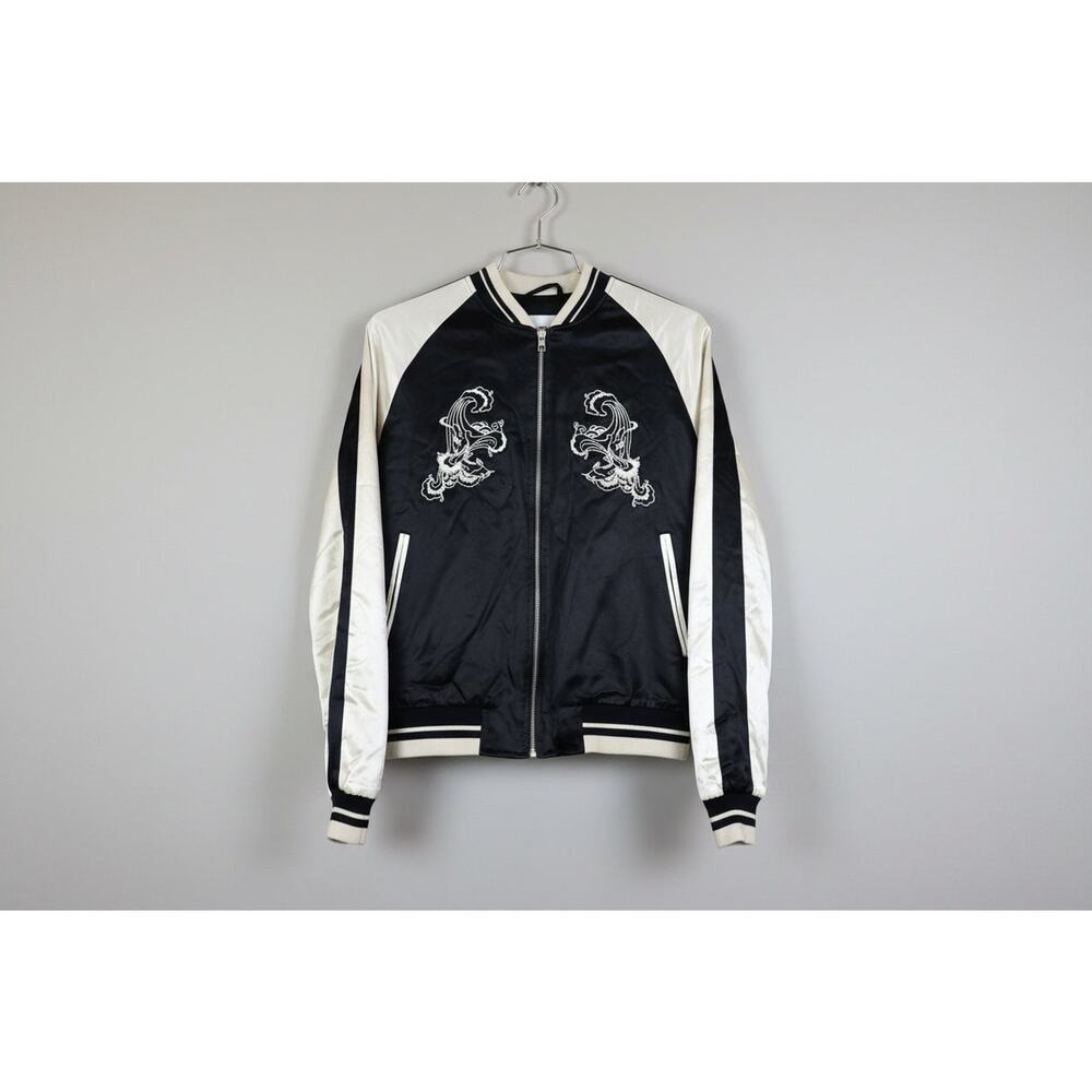 Topman Embroidered Koi Souvenir Jacket